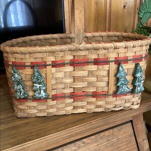 Rustic Brown Hand Woven Basket